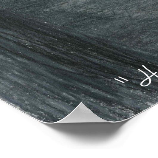 Poster de loup Howling (Coin)