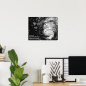 Poster de l'ouragan Irma 8x10 (Bureau à domicile)