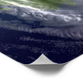 Poster de l'ouragan Katrina (Coin)