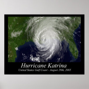 Poster de l'ouragan Katrina