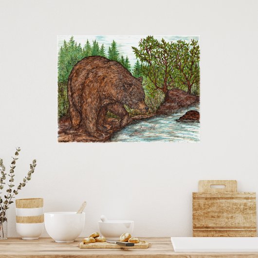 Poster de l'ours (Cuisine)