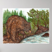 Poster de l'ours (Devant)