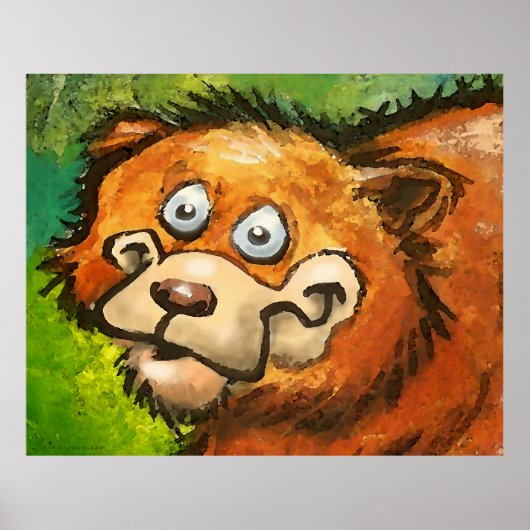 Poster de l'ours (Devant)