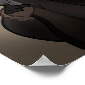 Poster de l'ours de Gangster (Coin)