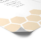 Poster de l'Ours de Miel Première Jour d'Abeille (Coin)