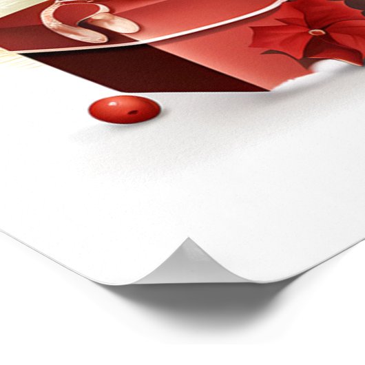 Poster de l'ours de Noël (Coin)