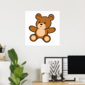 Poster de l'ours en peluche (Bureau à domicile)