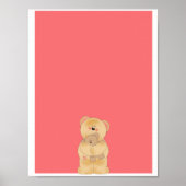 Poster de l'ours en peluche (Devant)