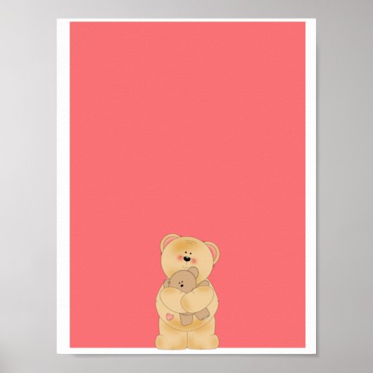 Poster de l'ours en peluche (Devant)