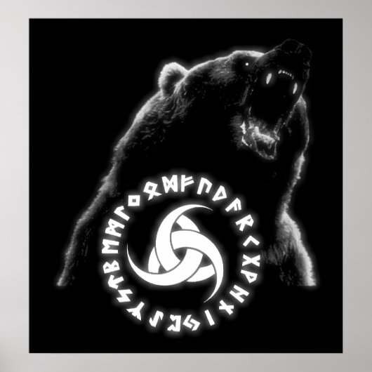 Poster de l'ours nordique (Devant)