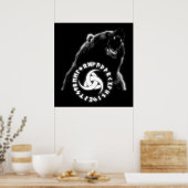 Poster de l'ours nordique (Cuisine)