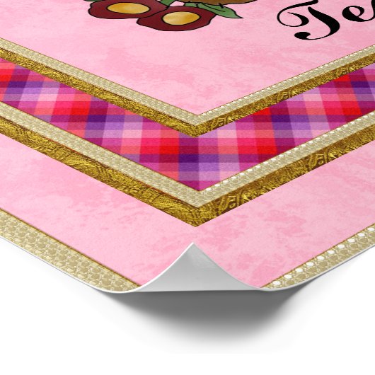 Poster de l'Ours Tea Time (Coin)