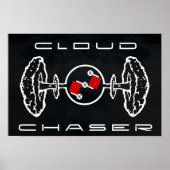 Poster de l'outil Cloud Chaser noir (Devant)