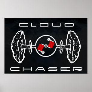 Poster de l'outil Cloud Chaser noir