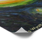 Poster de lucioles à Night Fine Art (Coin)