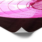 Poster de lumière rose doux (Coin)