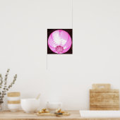 Poster de lumière rose doux (Cuisine)