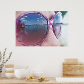 Poster de lunettes de soleil (Cuisine)