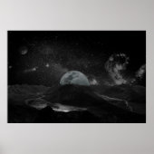 poster de l'univers de la lune (Devant)
