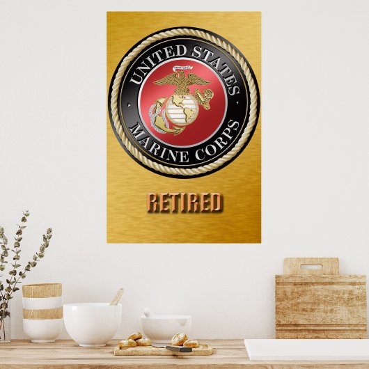 Poster de l'USMC (Cuisine)