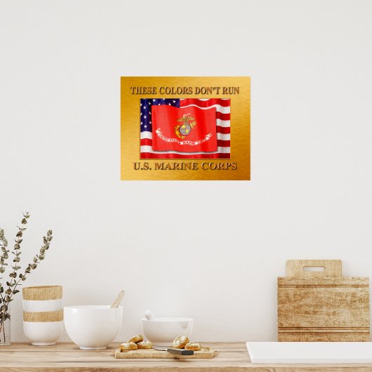 Poster de l'USMC (Cuisine)