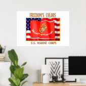 Poster de l'USMC (Bureau à domicile)