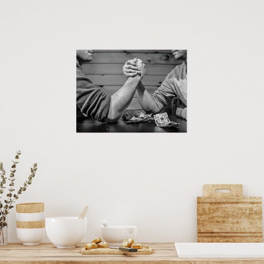 Poster de lutte contre les bras cool (Cuisine)