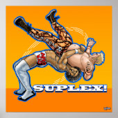 Poster de lutte pro Suplex ! (Devant)
