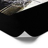 Poster de luxe Chicago Winter (Coin)