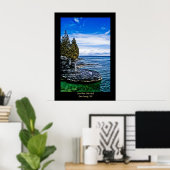 Poster de luxe Door County (Bureau à domicile)