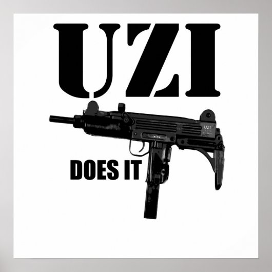 Poster de l'UZI (Devant)