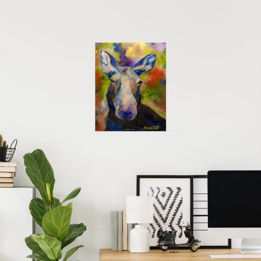 Poster de M. Moosey Moose en Alaska (Bureau à domicile)