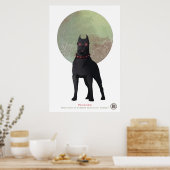 Poster de M&S Peaches - Art de Mona Finden (Cuisine)