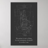 Poster de ma guitare (Devant)