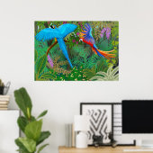 Poster de Macaw Jungle (Bureau à domicile)