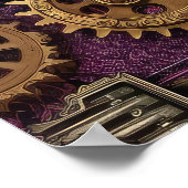 Poster de machines Steampunk (Coin)