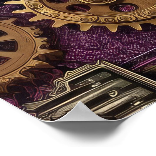 Poster de machines Steampunk (Coin)