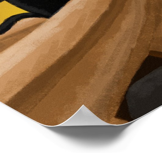 Poster de Machu et Jack en mer (Coin)