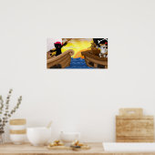 Poster de Machu et Jack en mer (Cuisine)