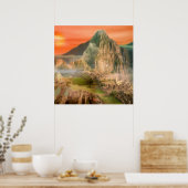 Poster de Machu Picchu (Cuisine)