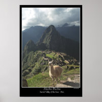 Poster de Machu Picchu (Sept Merveilles du Monde)