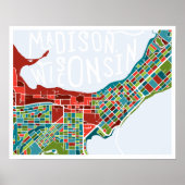 Poster de Madison, Wisconsin (Devant)
