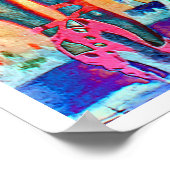 POSTER DE MAGAZINE DE PULP VINTAGE 1960 (Coin)