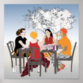 Poster de Mah Jongg Alfresco (Devant)