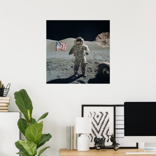 Poster de Man on the Moon (Bureau à domicile)