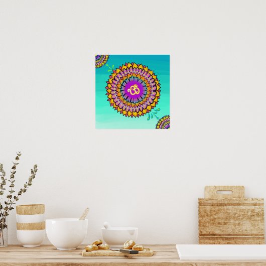 Poster de Mandala Aum (Cuisine)