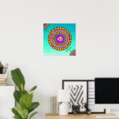 Poster de Mandala Aum (Bureau à domicile)