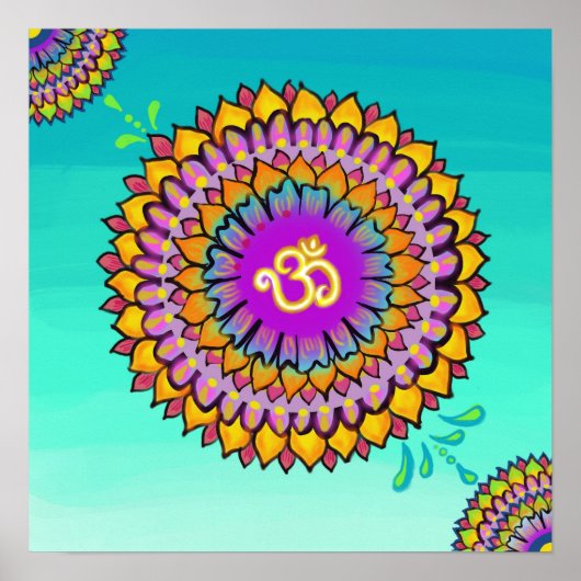 Poster de Mandala Aum (Devant)
