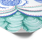 Poster de Mandala coloré. (Coin)