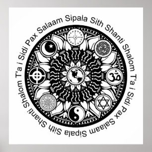 Poster de Mandala iPeace